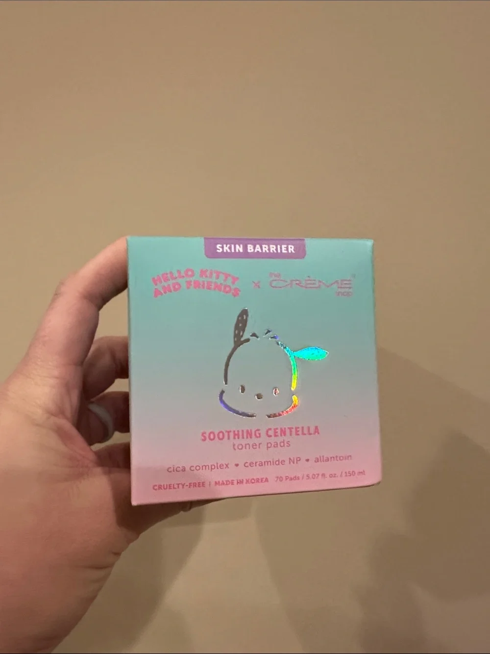 Hello Kitty and Friends x The Crème Shop Collectible Box - Teal